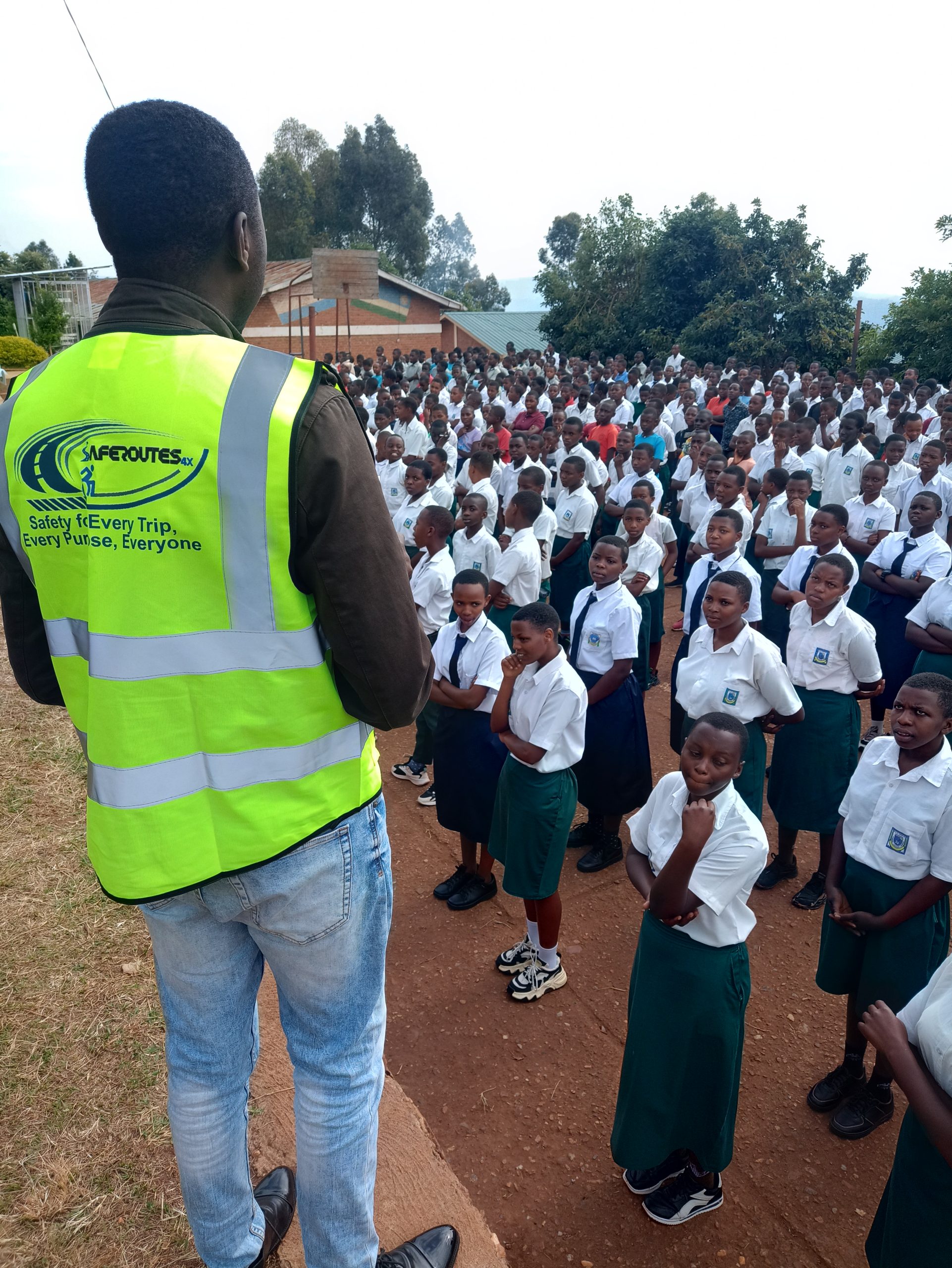 Youth for Safer Roads: Road Safety Awareness for Secondary Students at G.S Shyorongi, Rulindo