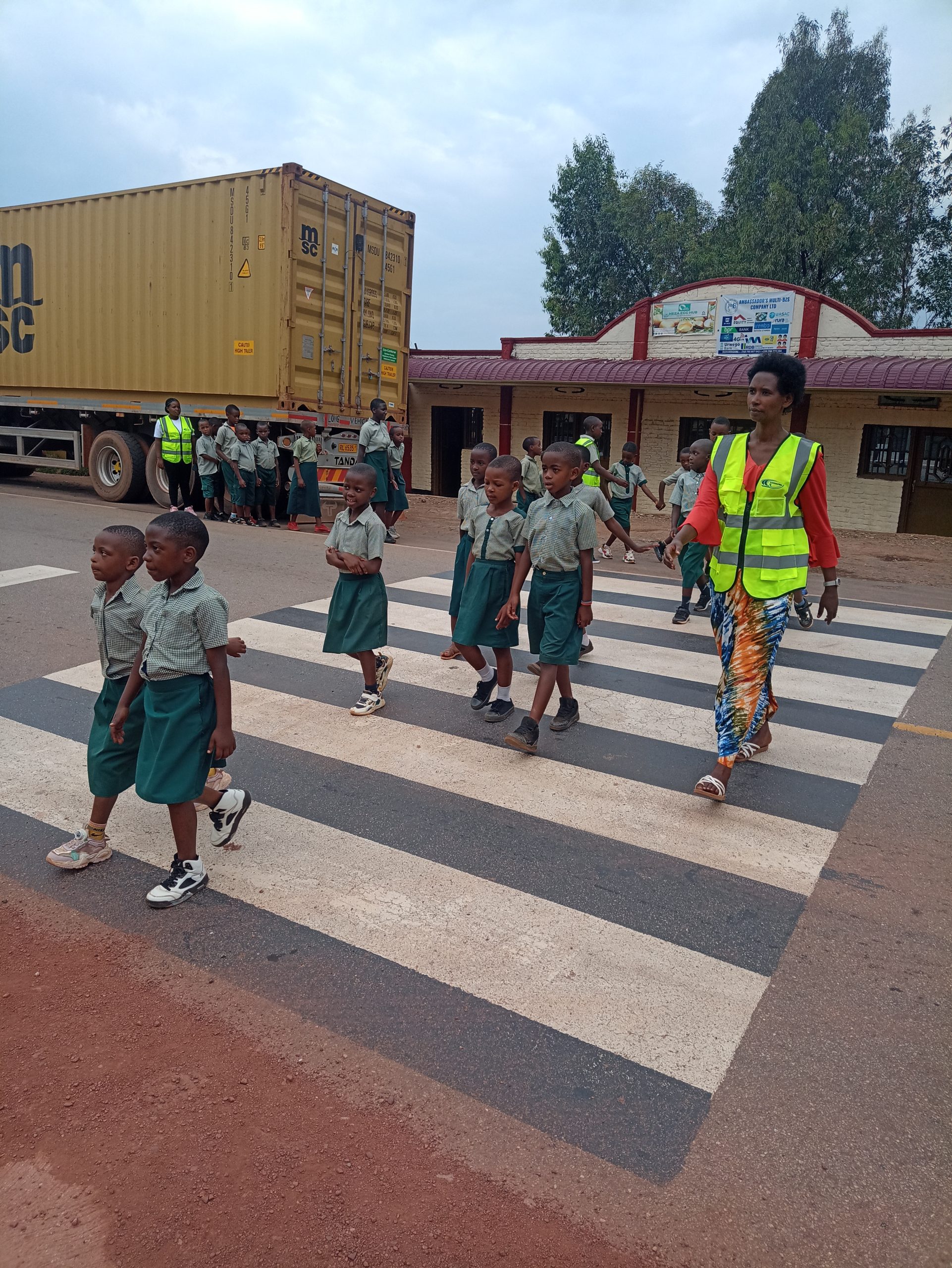 Building Safe Habits Early: Road Safety Awareness for Primary Students at G.S Shyorongi, Rulindo
